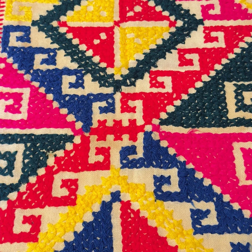 Handmade textile panel